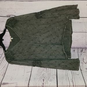 Anthropoligie Eri + Ali adorable top size small